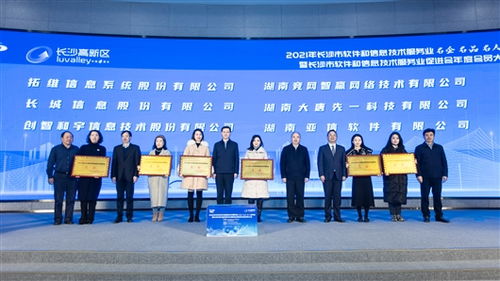 長沙首評軟件和信息技術服務業名企名人名品 激發行業活力，共促數字未來